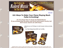 Tablet Screenshot of pianoplaying.com
